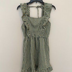 Checkered Mini Dress